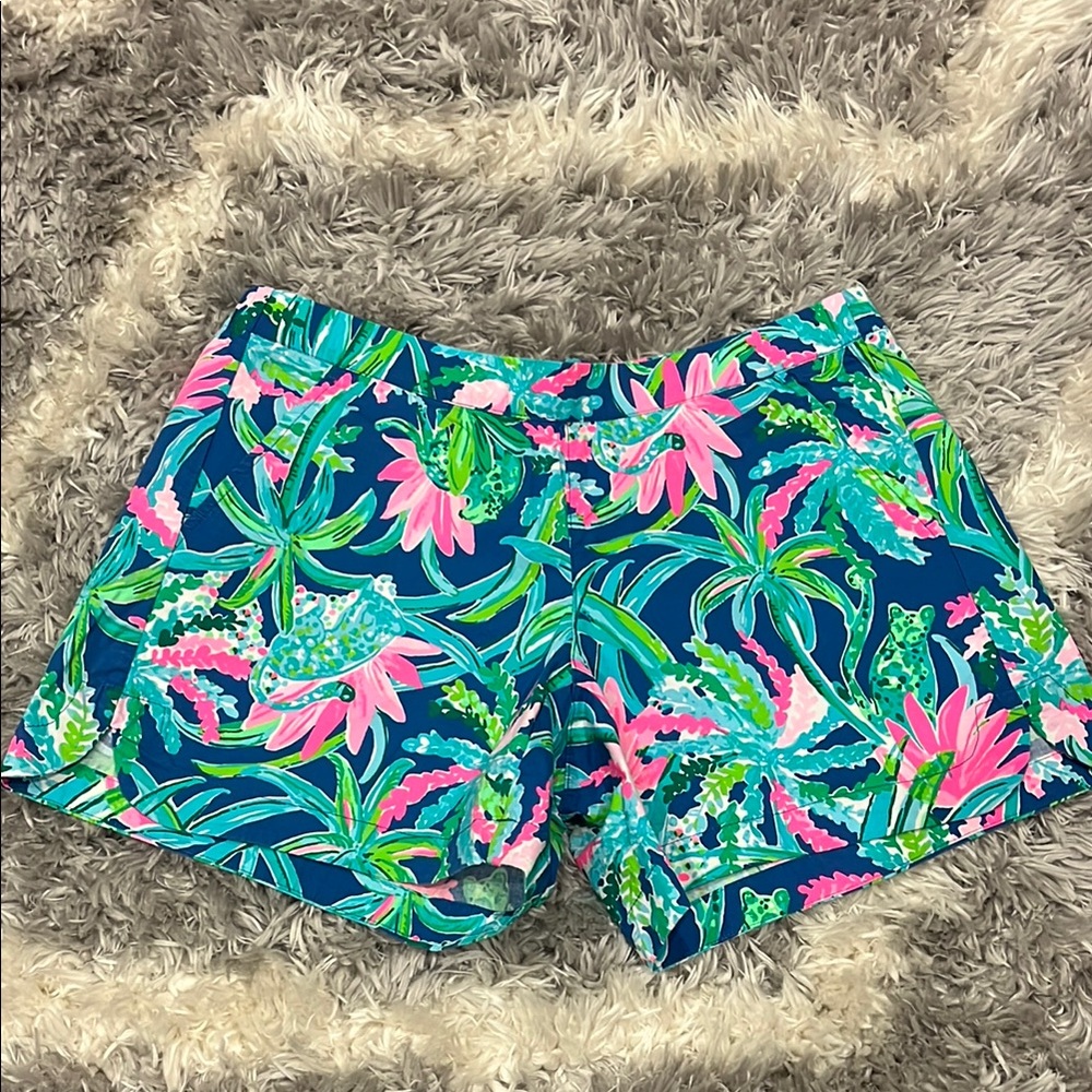 Lilly Pulitzer Tropical Print Shorts